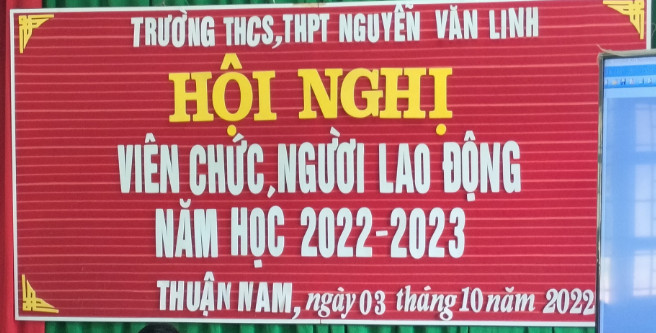 Hội nghị Viên chức, người lao động năm học 2022-2023